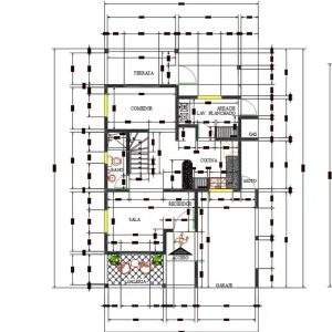200m² Three-Storey House
